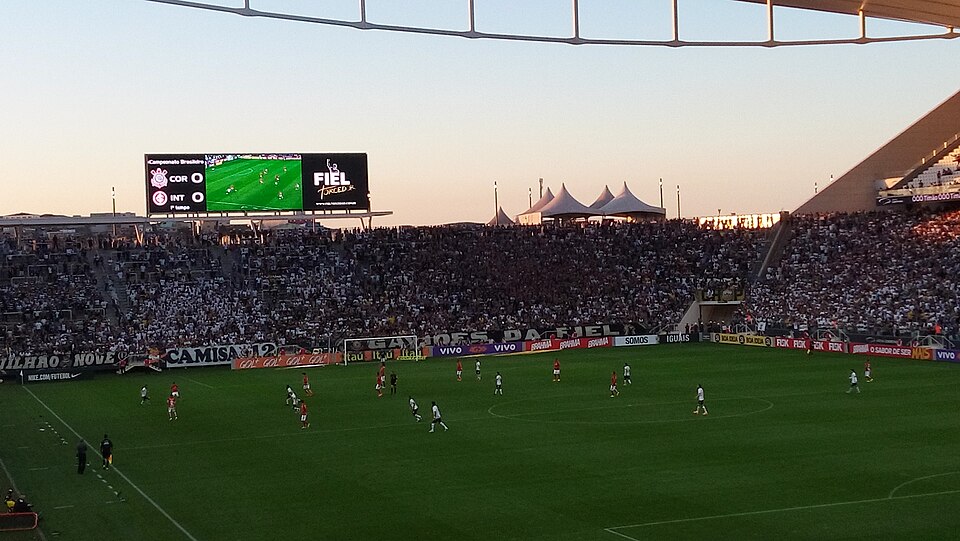 Partido de la Serie A brasileña con disputa cerrada en el mediocampo